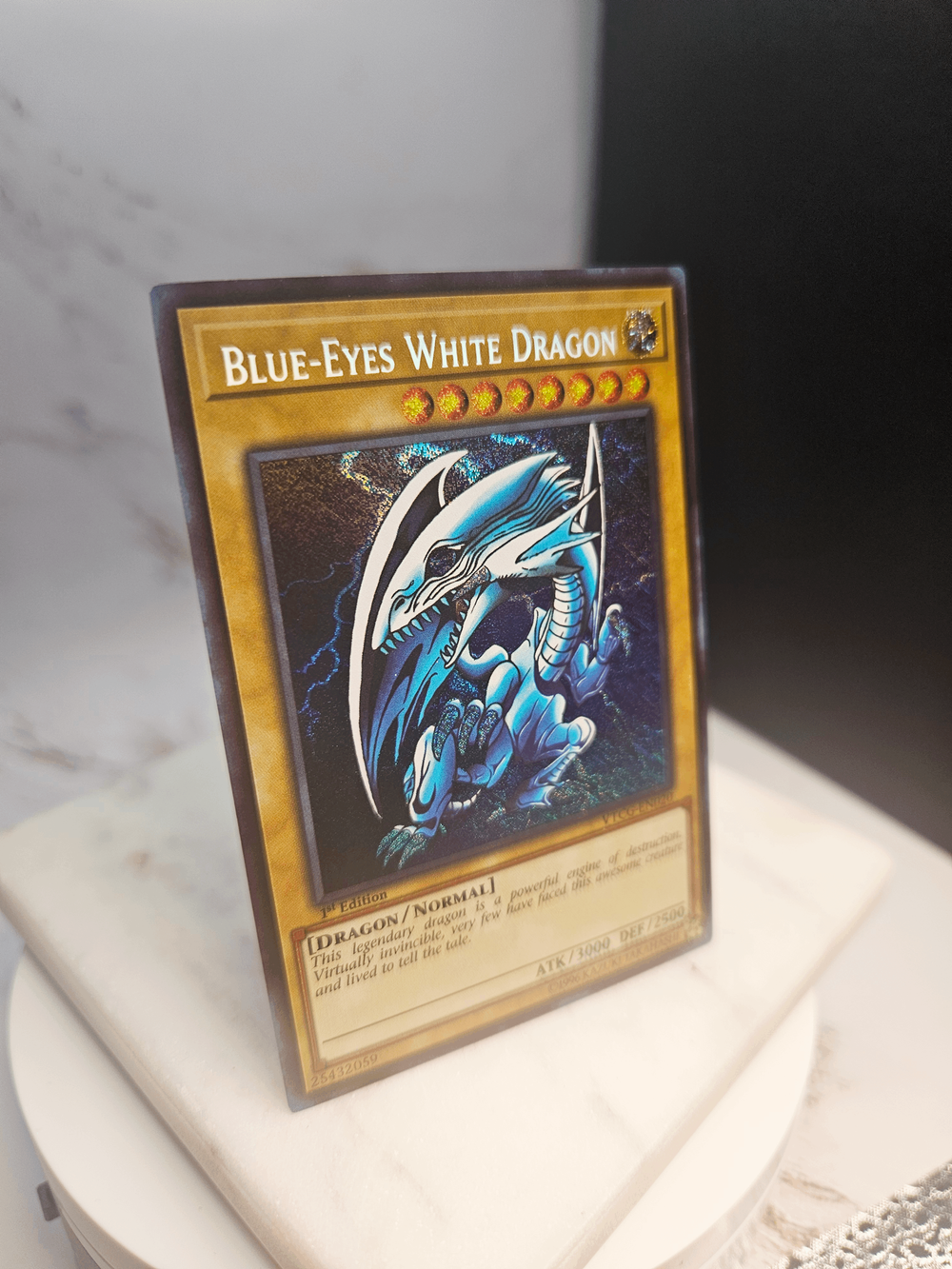 Blue-Eyes White Dragon (Bandai Art) — ValueTCG